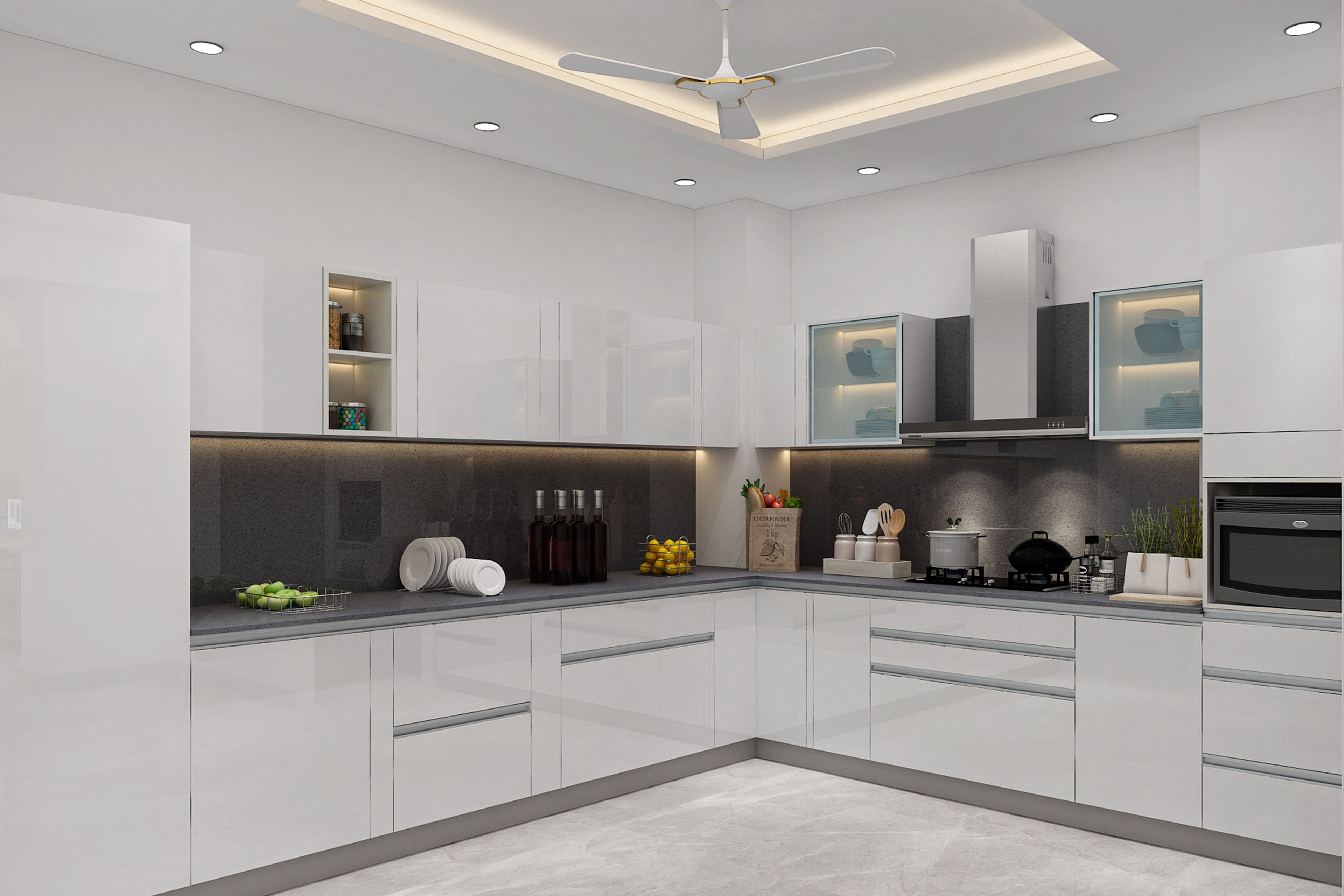 Sophisticated L-Kitchen - Image 3