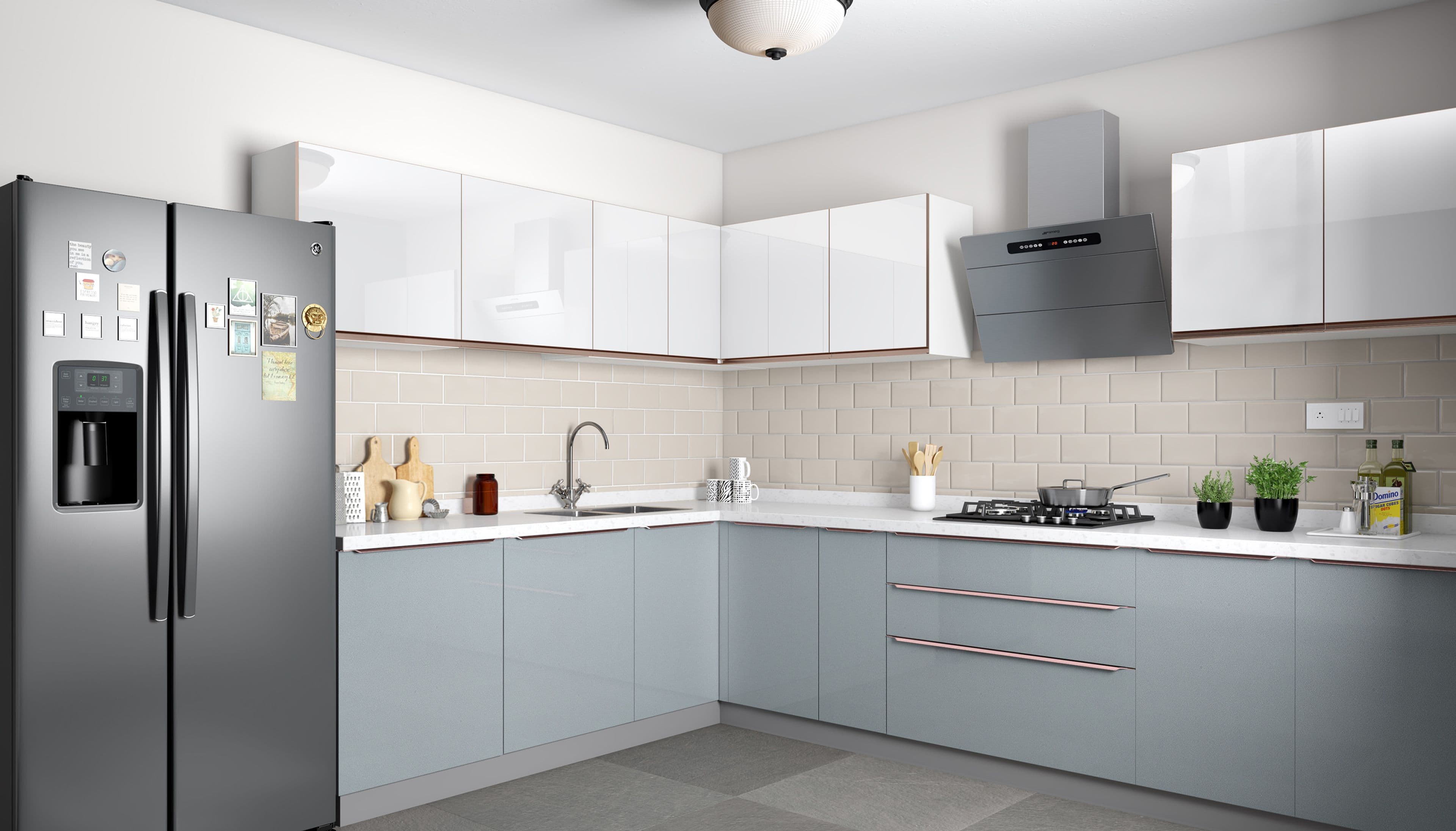 Sophisticated L-Kitchen - Image 2