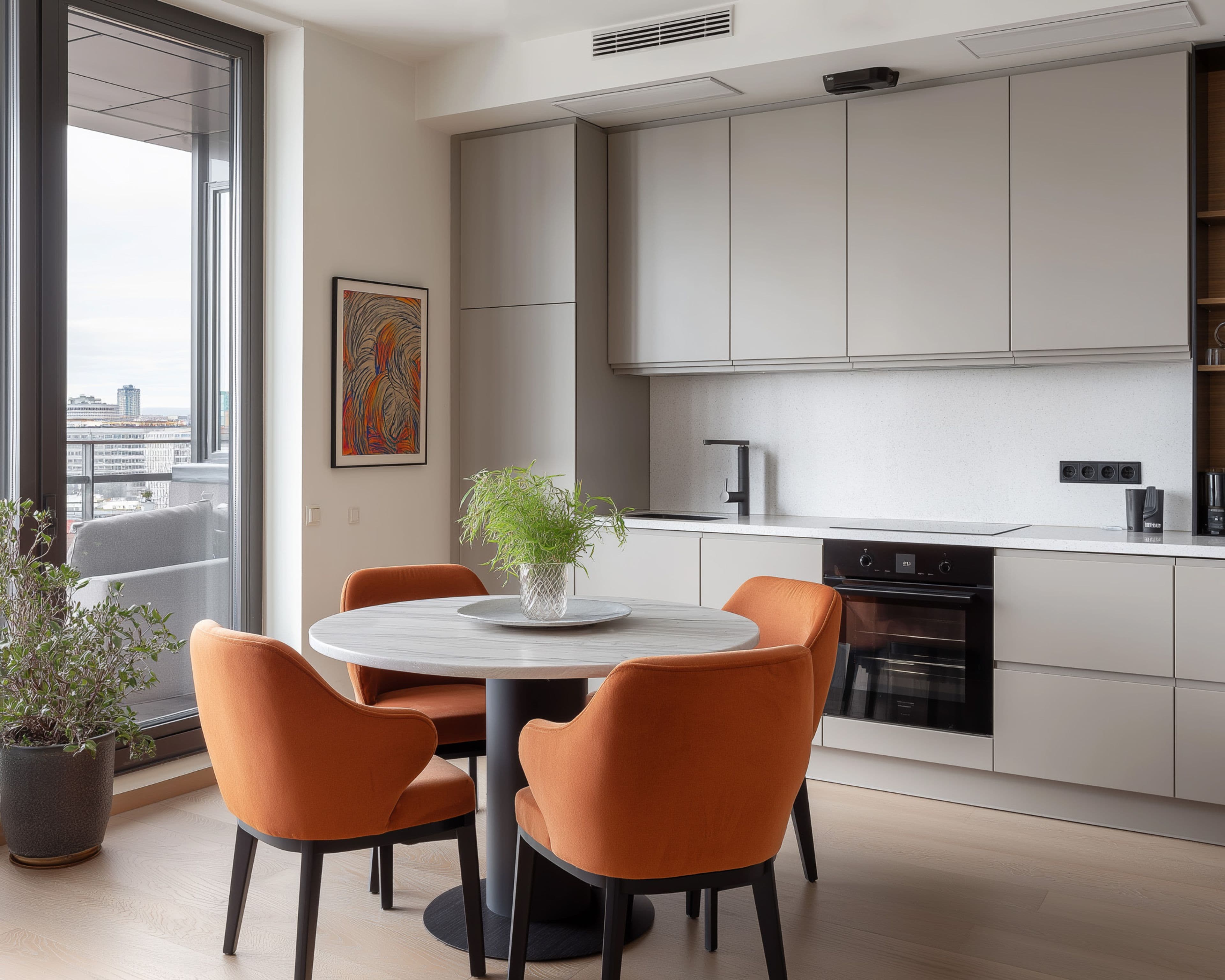 Minimalist Open Kitchen