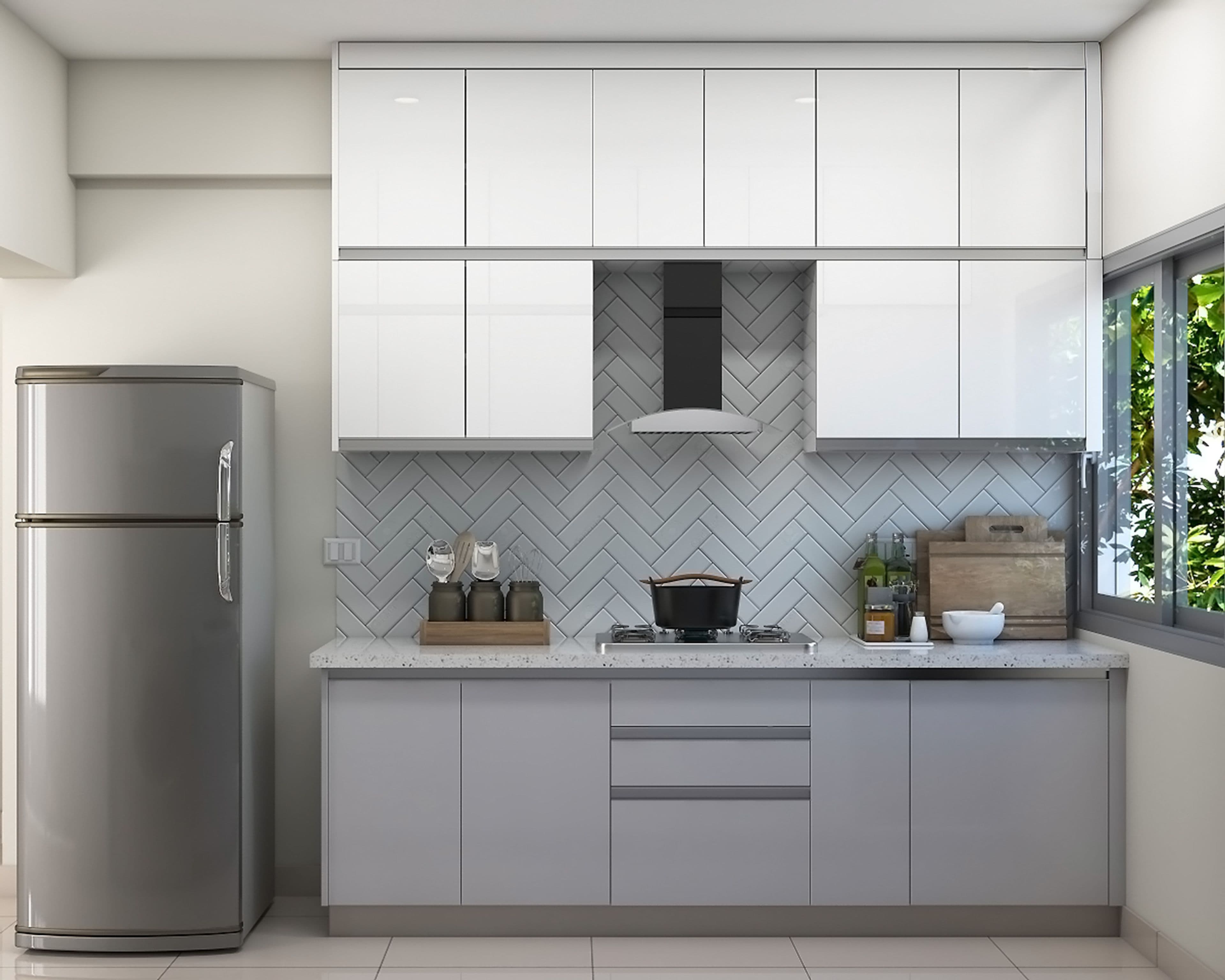 Modern Parallel Kitchen - Image 2