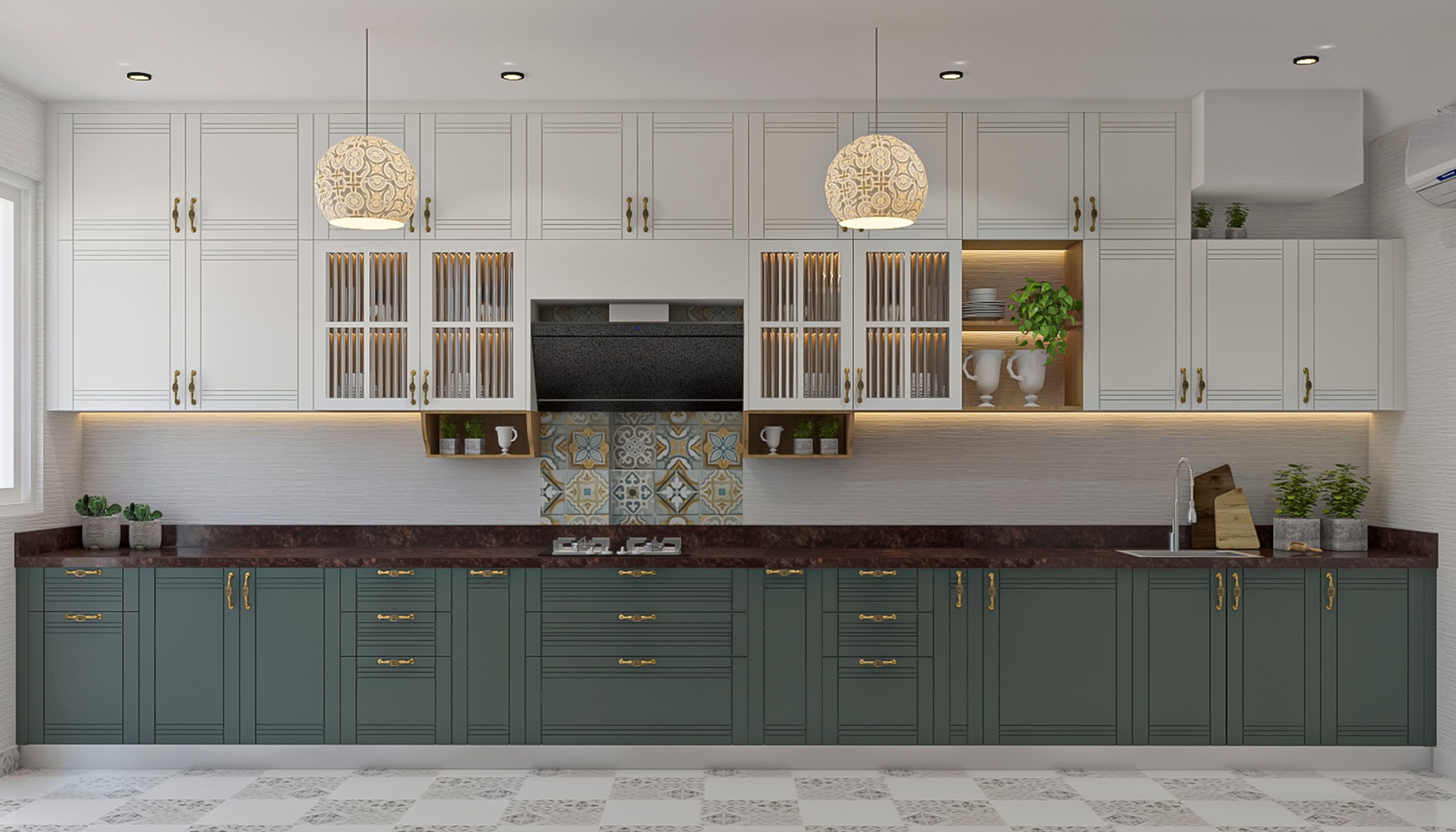 Modern Parallel Kitchen - Image 3