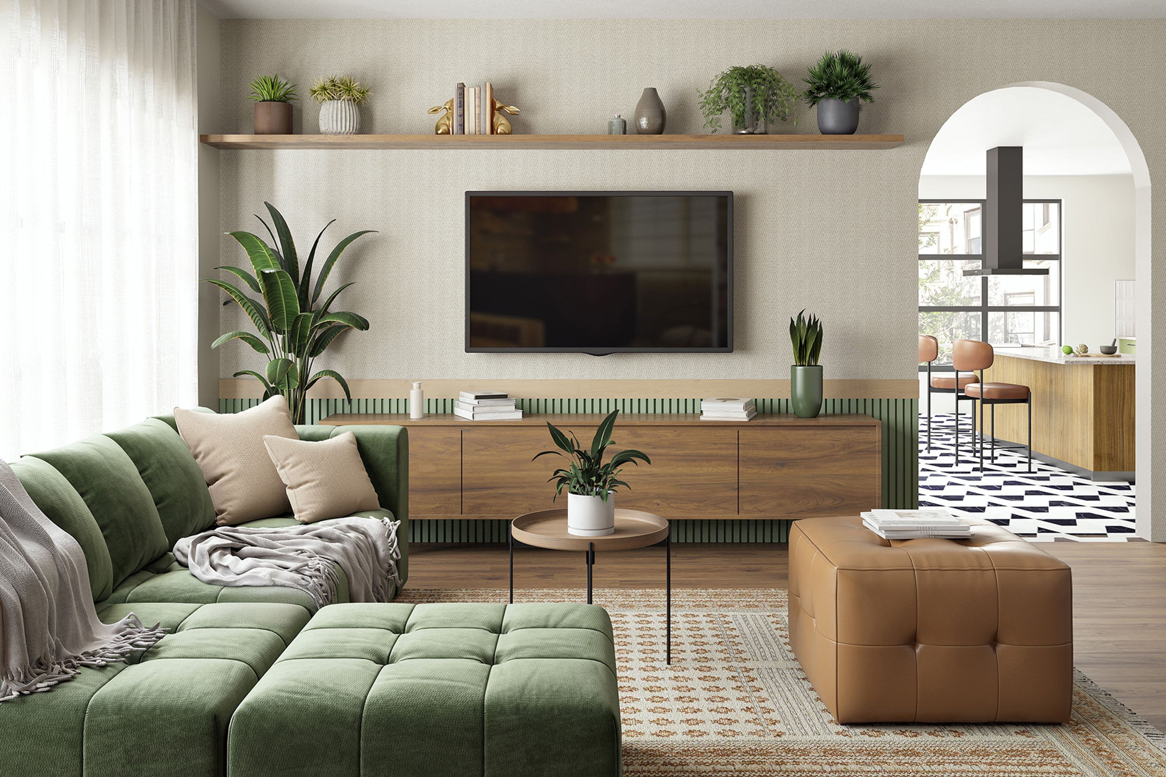 Modern TV Lounge - Image 3